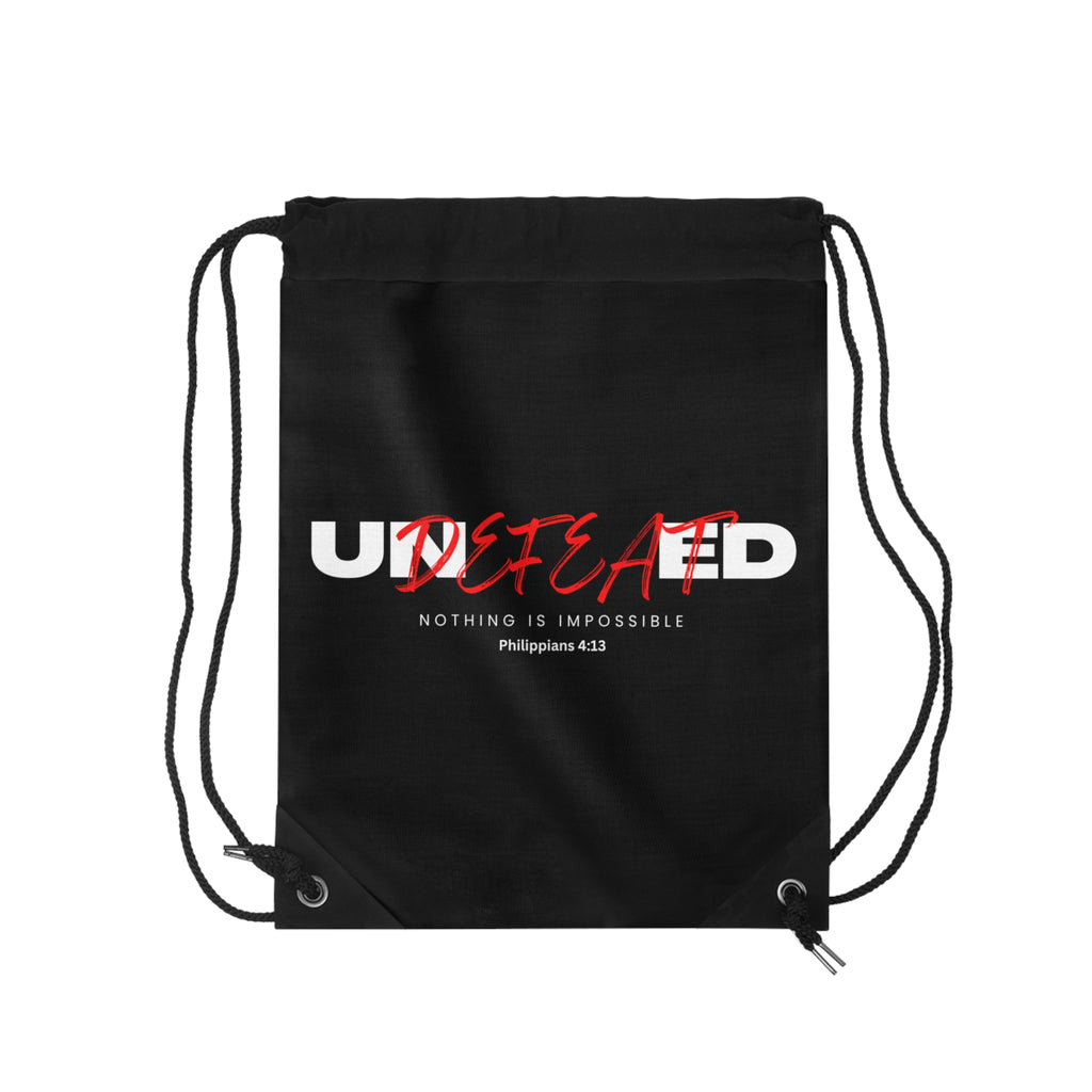 Undefeated Drawstring Gym Bag